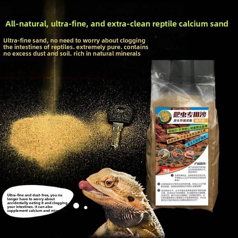 Reptilien-Sand, Kalziumsand fü – Calcium Powder Reptile Bewertung und Preis