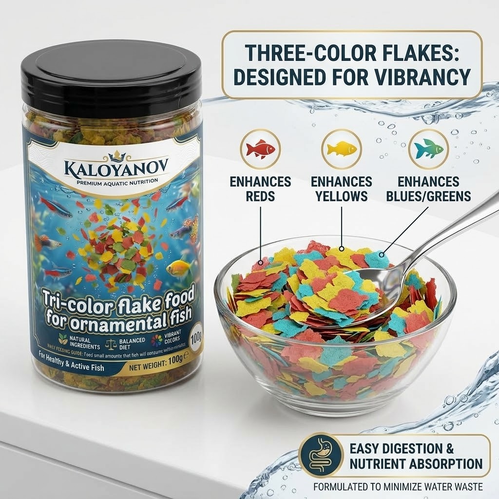 Hochwertiges 3-Farben-Flockenf – Tetra Food Tropical Flakes Bewertung und Preis